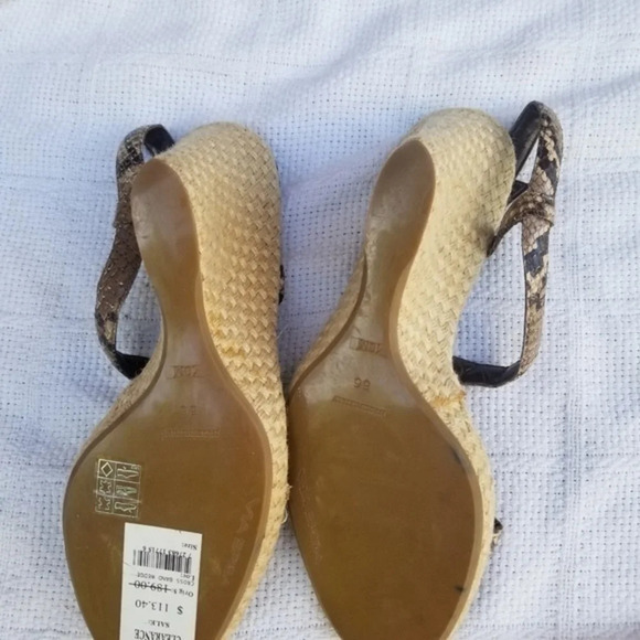 Via Spiga Reptile sandals 10 new - Picture 6 of 8